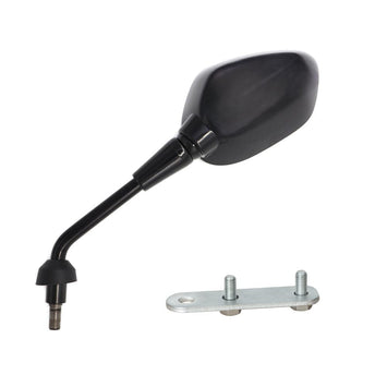 FAR LEFT HANDLEBAR REAR VIEW MIRROR FOR VESPA BLACK EDITION" SCOOTER MIRROR
