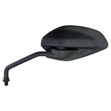 FAR REAR VIEW MIRROR LEFT DUCATI SCRAMBLER 800-1100 GLOSS BLACK MOTORCYCLE