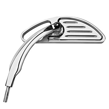 FAR LEFT REAR VIEW MIRROR BUELL CHROME MOTORCYCLE SIDE