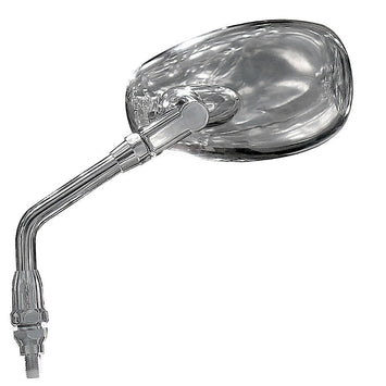 FAR CHROME LEFT MIRROR MOTO GUZZI RH MOTORCYCLE MIRROR