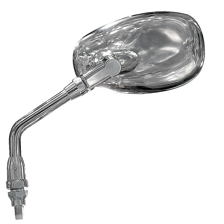 FAR CHROME LEFT MIRROR MOTO GUZZI RH MOTORCYCLE MIRROR