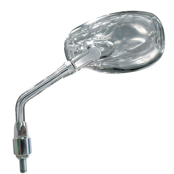 FAR CHROME MIRROR FOR APRILIA SCARABEO / PIAGGIO BEVERLY LEFT/RIGHT