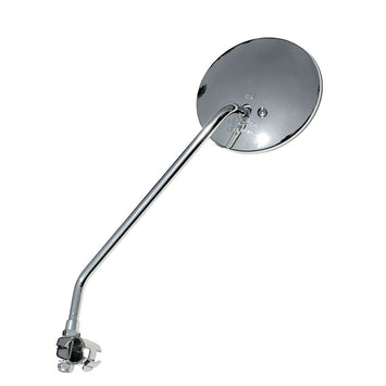 FAR LEFT-HAND REAR VIEW MIRROR WITH CABLE FOR CLASSIC VINTAGE MOTORCYCLES