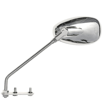 FAR PAIR OF RIGHT/LEFT MIRRORS VINTAGE PIAGGIO CHROME MOTORCYCLE MIRRORS