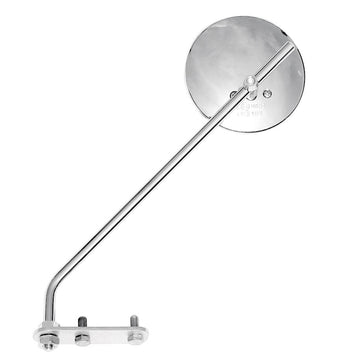 FAR RIGHT/LEFT CHROME REAR VIEW MIRROR FOR PIAGGIO SCOOTER MOTORCYCLE