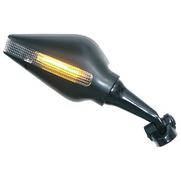 FAR RIGHT REAR VIEW MIRROR BLACK YAMAHA R1 2009 2010