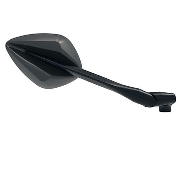 FAR UNIVERSAL CNC RIGHT BLACK SIDE MOTORCYCLE REAR VIEW MIRROR