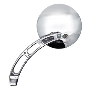 FAR YAMAHA REAR VIEW MIRROR LEFT/RIGHT CHROME MOTORCYCLE MIRROR