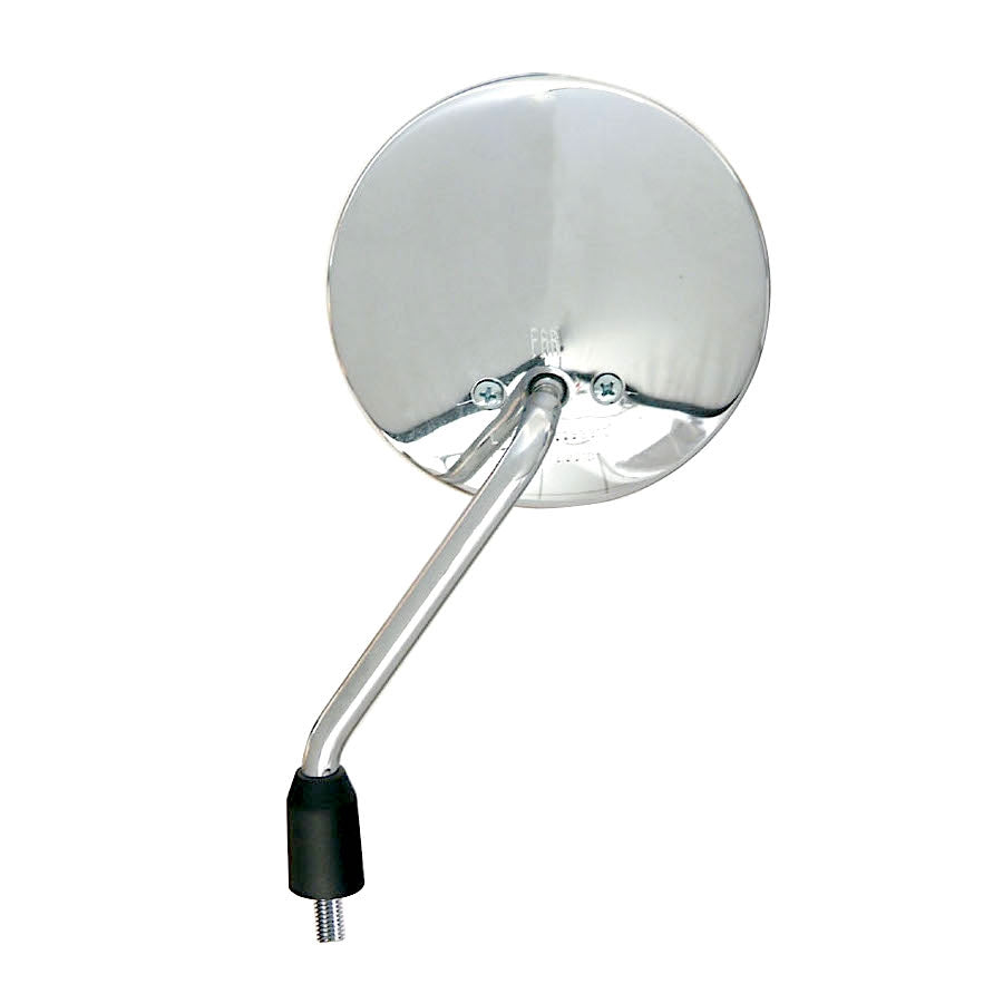 FAR REAR VIEW MIRROR LEFT CLASSIC MOTORCYCLE RETRO STYLE CHROME SIDE MIRROR