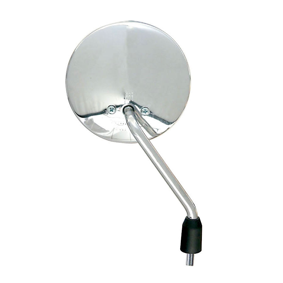 FAR REAR VIEW MIRROR RIGHT CLASSIC MOTORCYCLE RETRO STYLE CHROME SIDE MIRROR