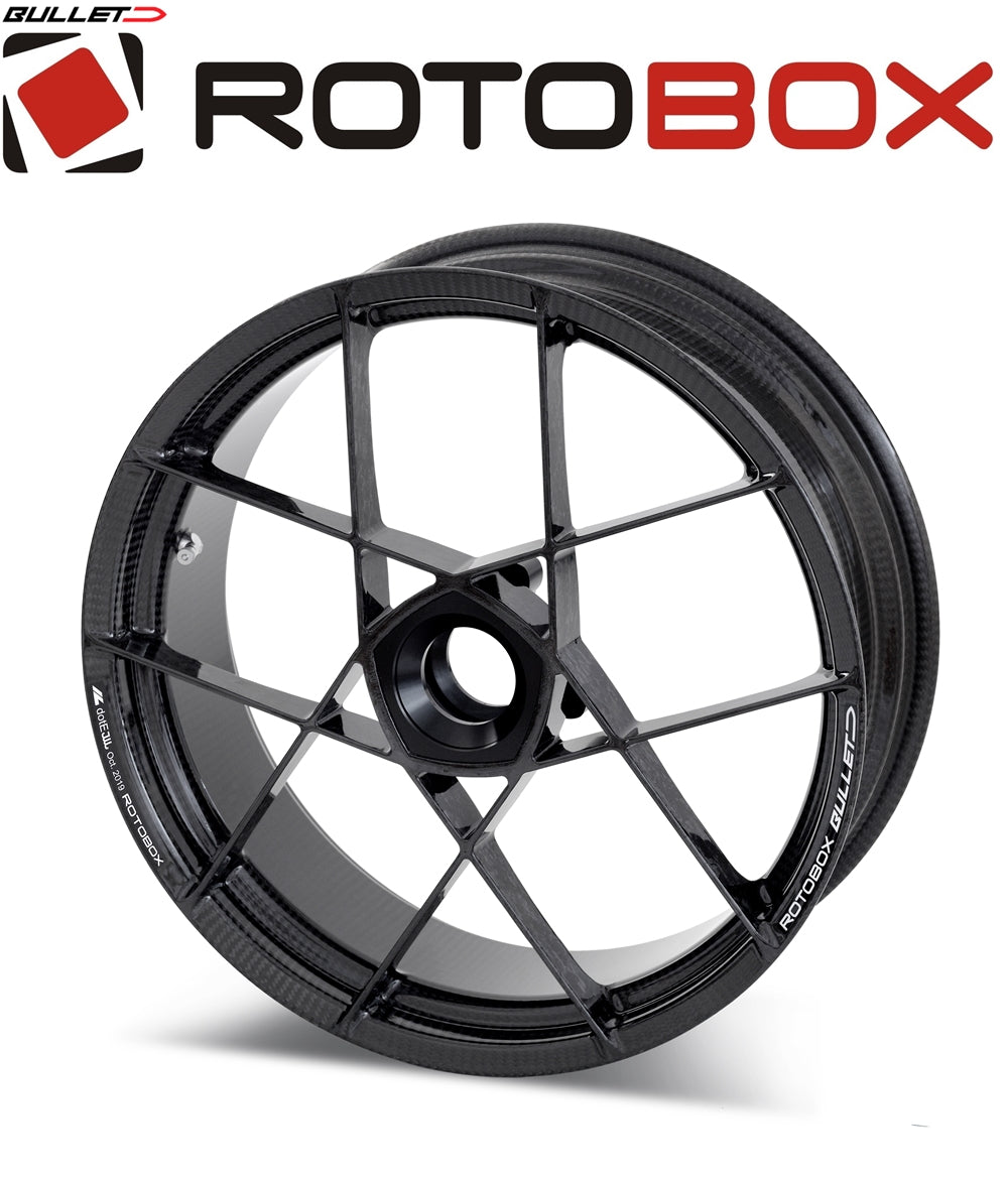 CERCHI CARBONIO OPACO ROTOBOX BULLET 17X3.5/6 TRIUMPH SPEED TRIPLE 1050 06 - 10