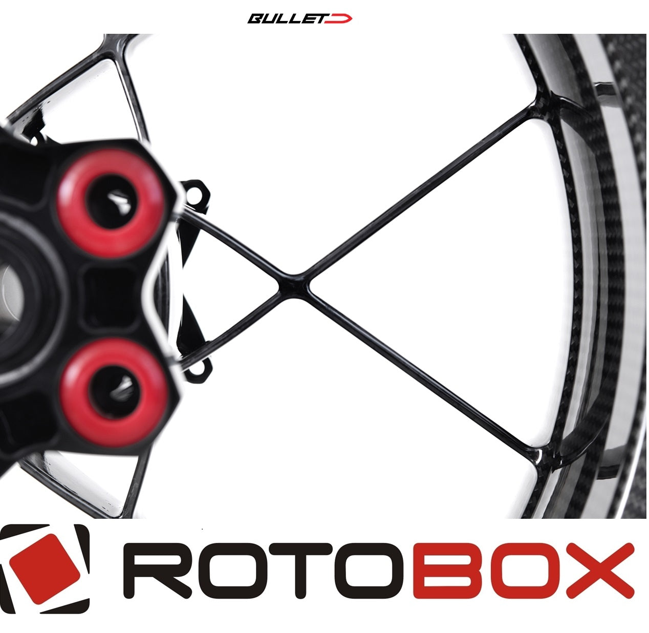 CERCHI CARBONIO LUCIDO ROTOBOX BULLET 17X3.5/6 TRIUMPH SPEEDTRIPLE 1050 RS <2017
