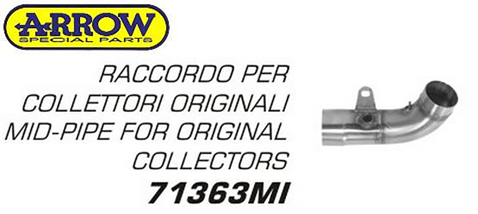 RACCORDO COLLETTORI ARROW PER YAMAHA YZF R1 2007-2008 - Sestamarcia Racing Part Italia S.r.l.