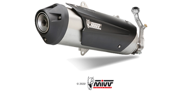 Scarico Completo Mivv Inox Racing Urban Kymco Xciting 250 2006-2007