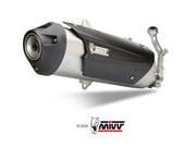 TERMINALE DI SCARICO ACCIAIO INOX RACING MIVV URBAN APRILIA SCARABEO 500 2006-7