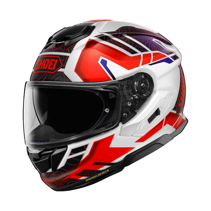 CASCO DA MOTO INTEGRALE SHOEI GT-AIR 3 HIKE TC-10 BIANCO