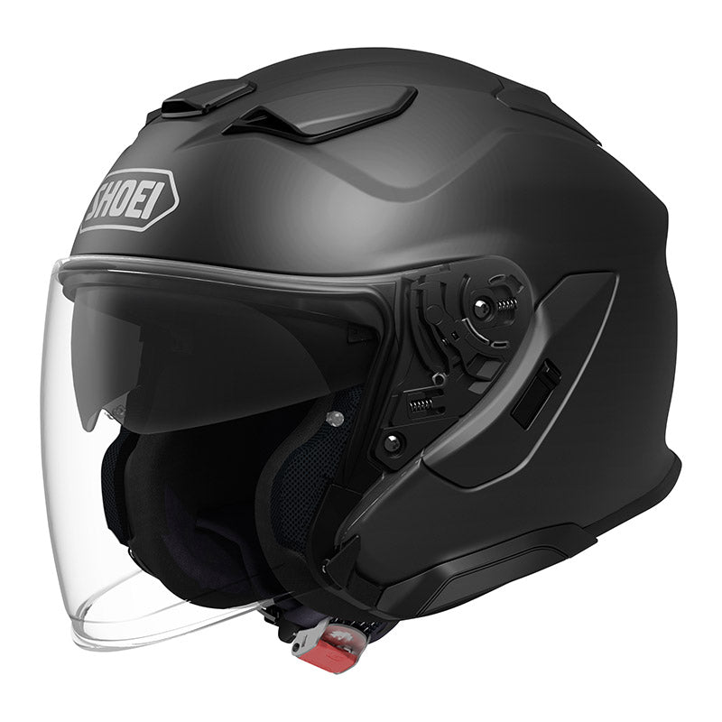 CASCO DA MOTO JET SHOEI J-CRUISE 3 NERO OPACO