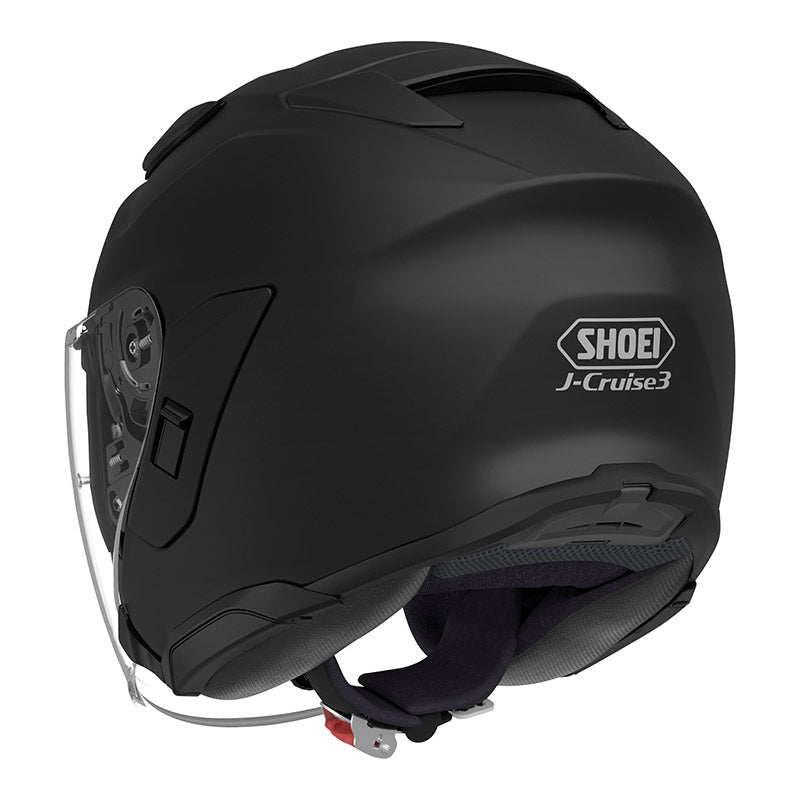 CASCO DA MOTO JET SHOEI J-CRUISE 3 NERO OPACO