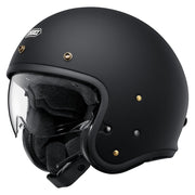 CASCO DA MOTO JET SHOEI JO-02 NERO OPACO