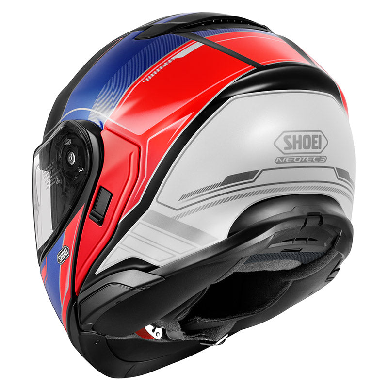 CASCO DA MOTO MODULARE SHOEI NEOTEC 3 SHEARPEN TC-10 BLU ROSSO