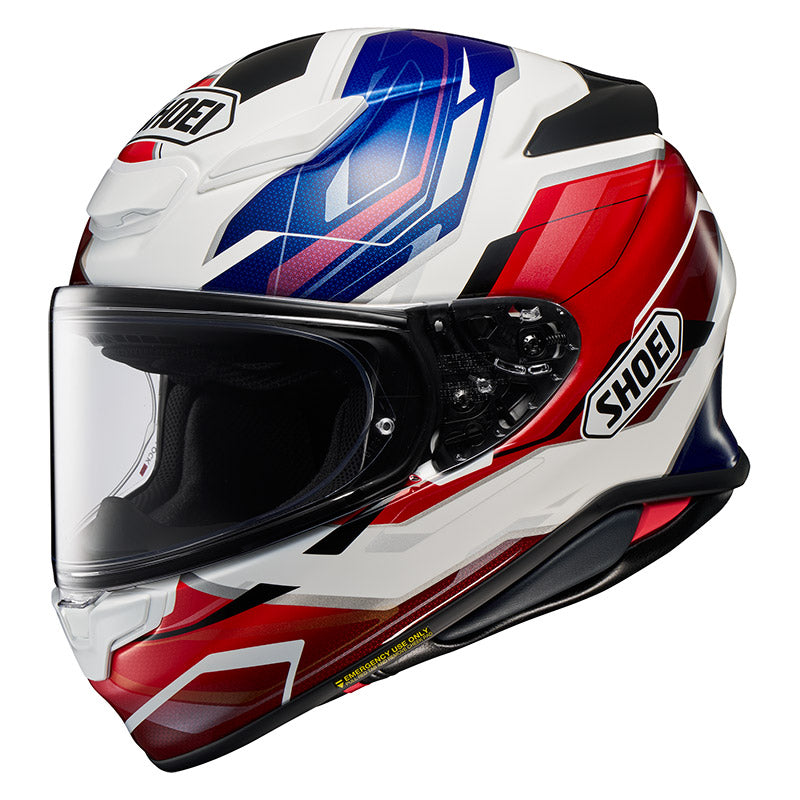 CASCO DA MOTO INTEGRALE SHOEI NXR2 CAPRICCIO TC-10 BIANCO BLU