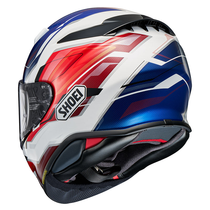 CASCO DA MOTO INTEGRALE SHOEI NXR2 CAPRICCIO TC-10 BIANCO BLU
