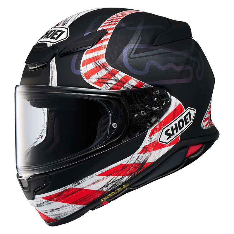 CASCO DA MOTO INTEGRALE SHOEI NXR2 KNEE DOWN TC-5