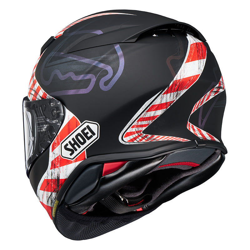 CASCO DA MOTO INTEGRALE SHOEI NXR2 KNEE DOWN TC-5