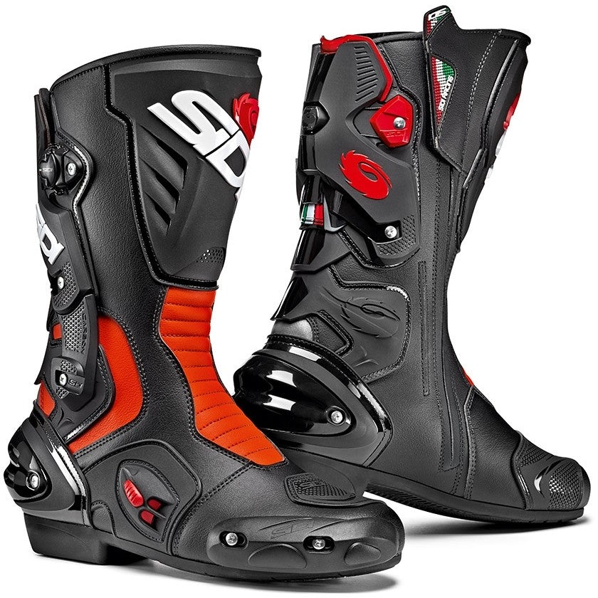 STIVALI RACING SIDI VERTIGO 2 ROSSO NERO