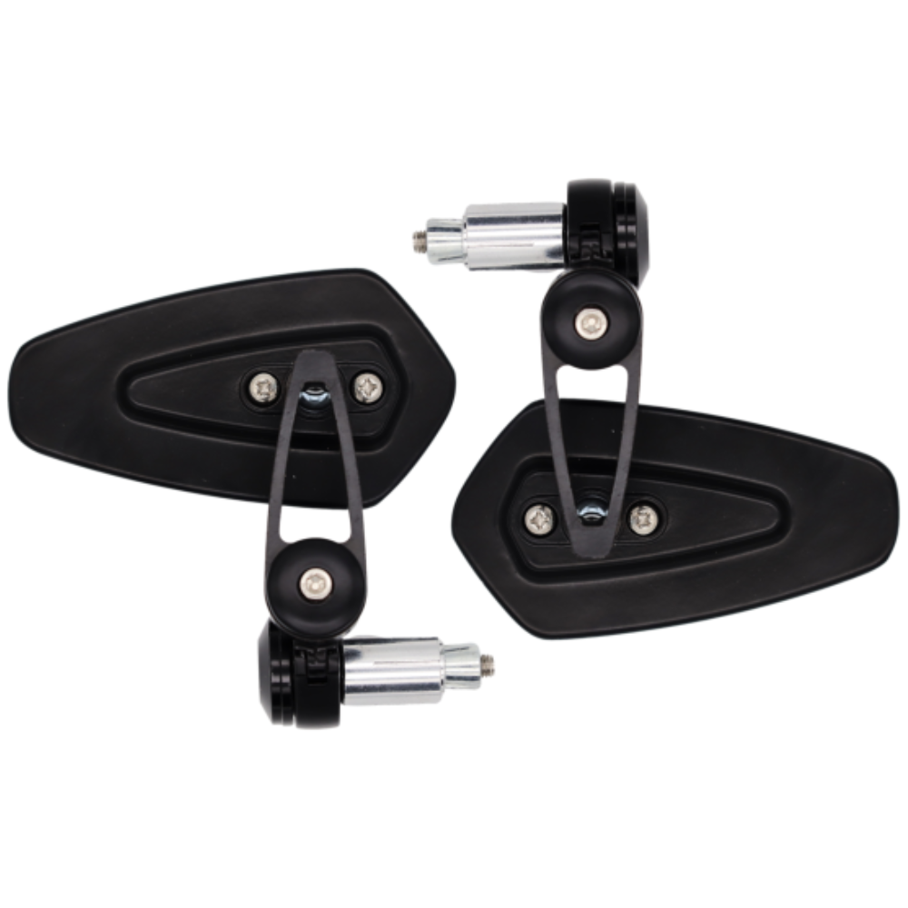 FAR COPPIA RETROVISORI UNIVERSALE BAR END "SPORT BAR END PRO" SPECCHIO MOTO