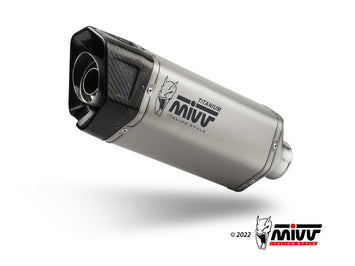 Terminale Di Scarico Titanio Mivv Sr-1 Triumph Speed Triple 1200 Rr / Rs 2021-24