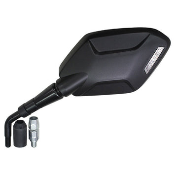 FAR LEFT REAR VIEW MIRROR SUZUKI V-STORM BLACK SIDE MIRROR MOTORCYCLE SCOOTER