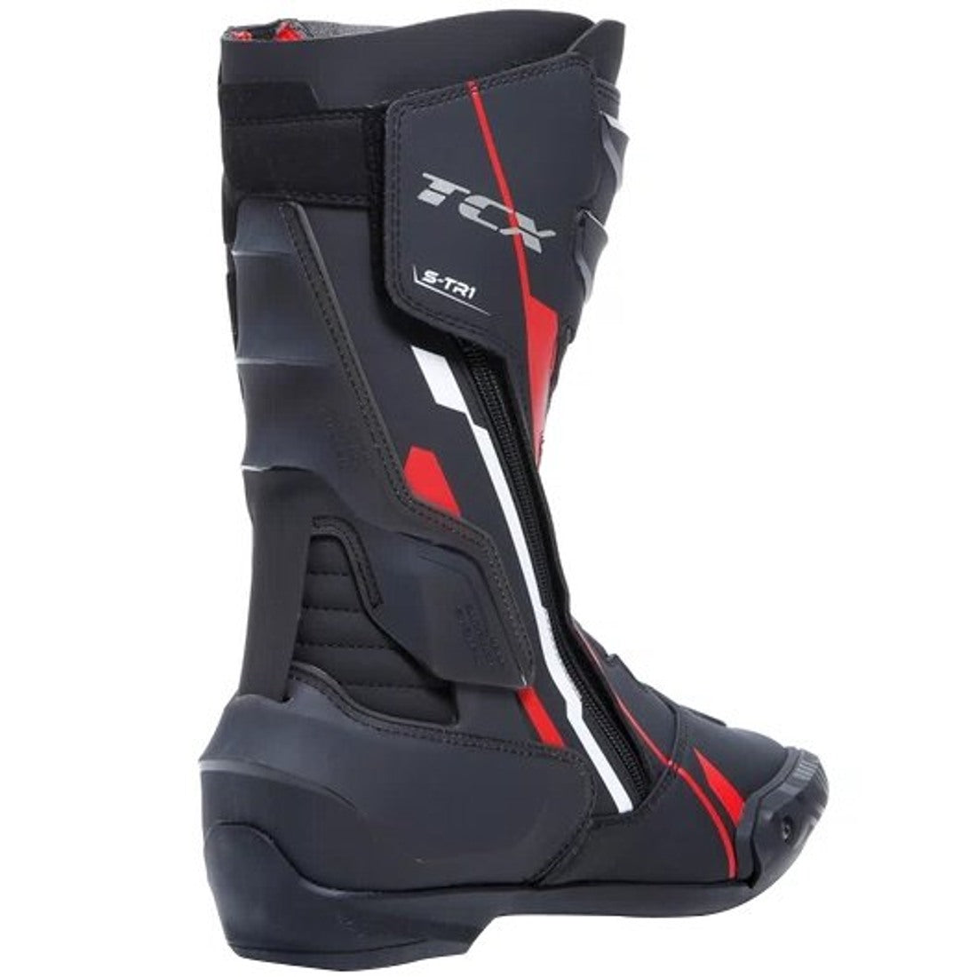 STIVALI RACING TCX S-TR1 NERO ROSSO BIANCO