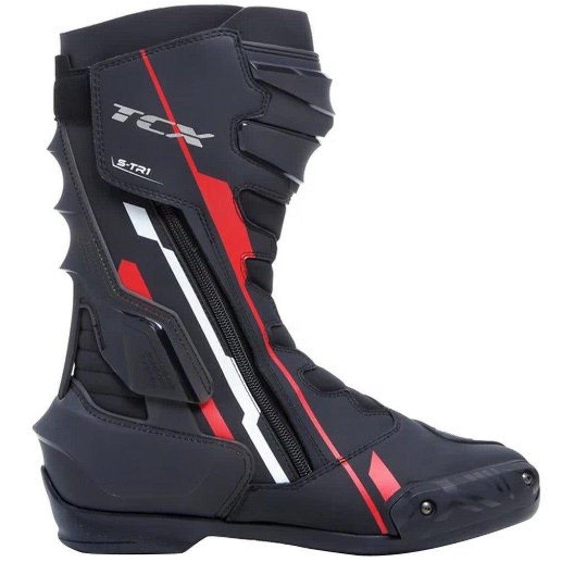 STIVALI RACING TCX S-TR1 NERO ROSSO BIANCO