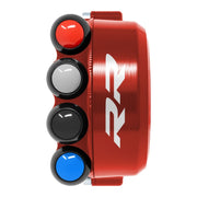 Comando Gas + Pulsantiera Racing Jetprime BMW S 1000 RR 2015-23 Rosso