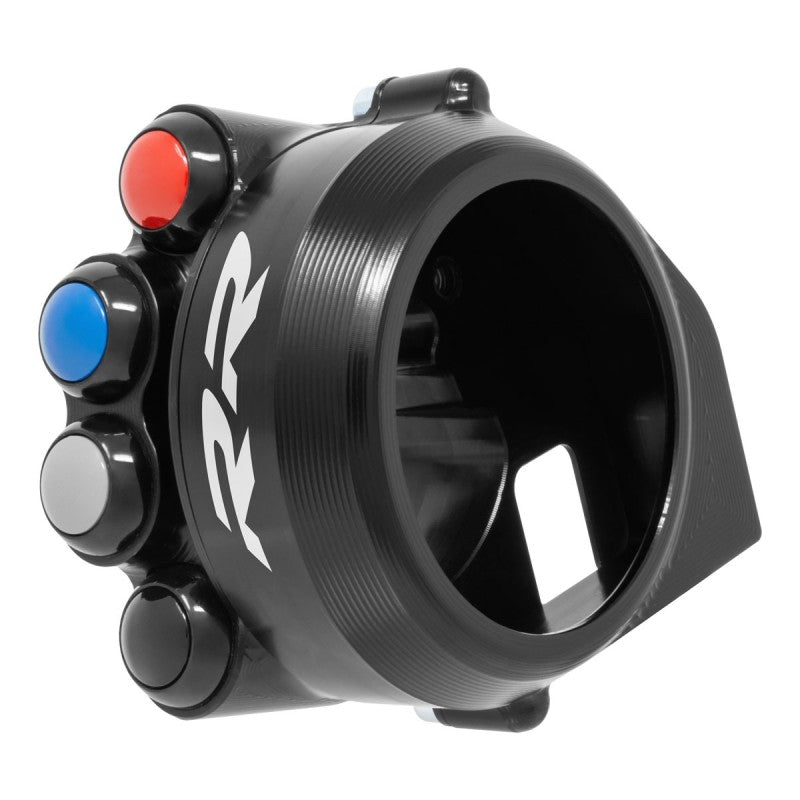 COMANDO GAS CON PULSANTIERA INTEGRATA JETPRIME PER BMW S1000 RR 2021-23 LOGO RR