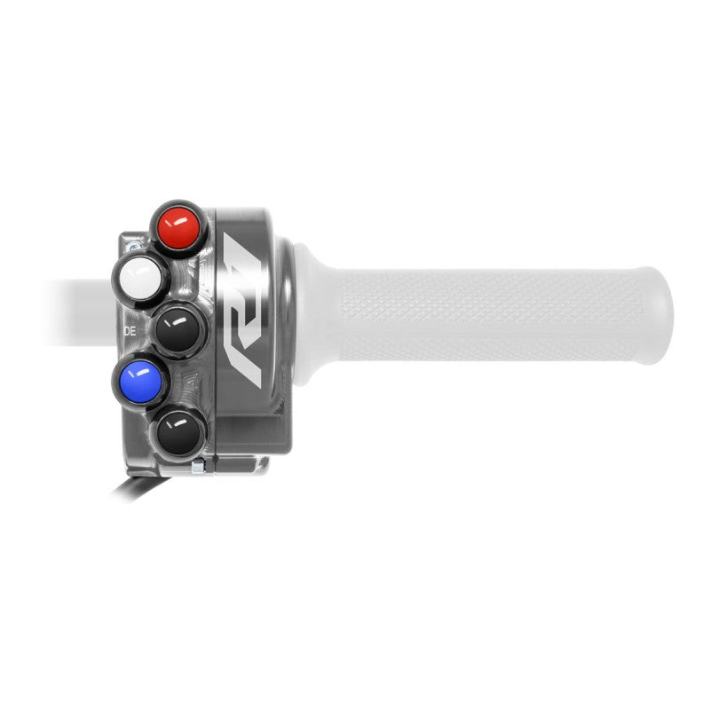 COMANDO GAS + PULSANTIERA INTEGRATA JETPRIME YAMAHA YZF-R1 2020-22 (TITANIO)