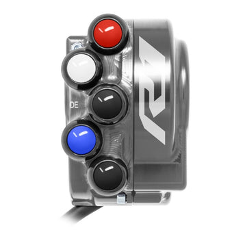 Comando Gas Moto Jetprime Yamaha YZF-R1M 2020-22 Titanio