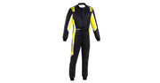 Sparco Sprint Pro 2025 FIA 8856-2018 racing suit in navy and gray, designed for high-performance motorsport safety.