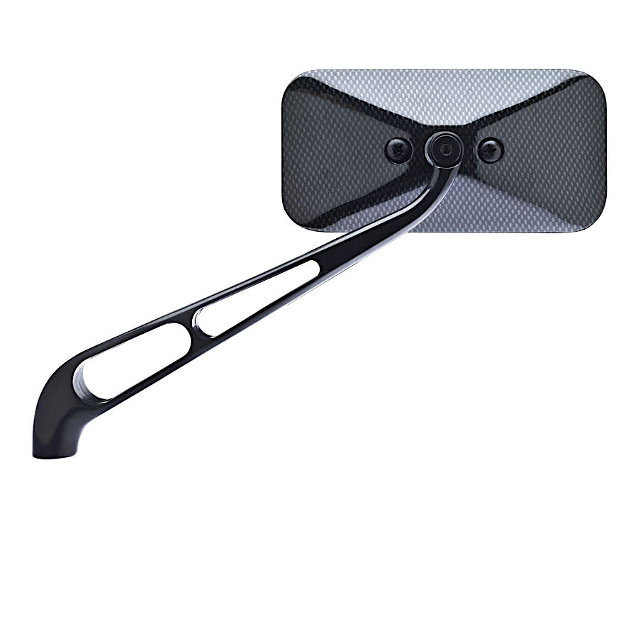 FAR SPECCHIO MOTO UNIVERSALE CARBON LOOK RETROVISORE MANUBRIO SINISTRO/DESTRO