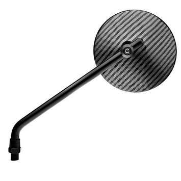 FAR UNIVERSAL HANDLEBAR MIRROR 7666 ALUMINUM POLYCARBONATE CARBON LEFT/RIGHT