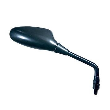 FAR UNIVERSAL RACING HANDLEBAR MIRROR - RH BLACK MOTORCYCLE SCOOTER MIRROR