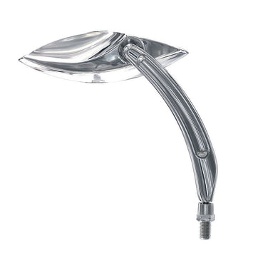 FAR UNIVERSAL CHROME RACING HANDLEBAR RIGHT MIRROR MOTORCYCLE MIRROR