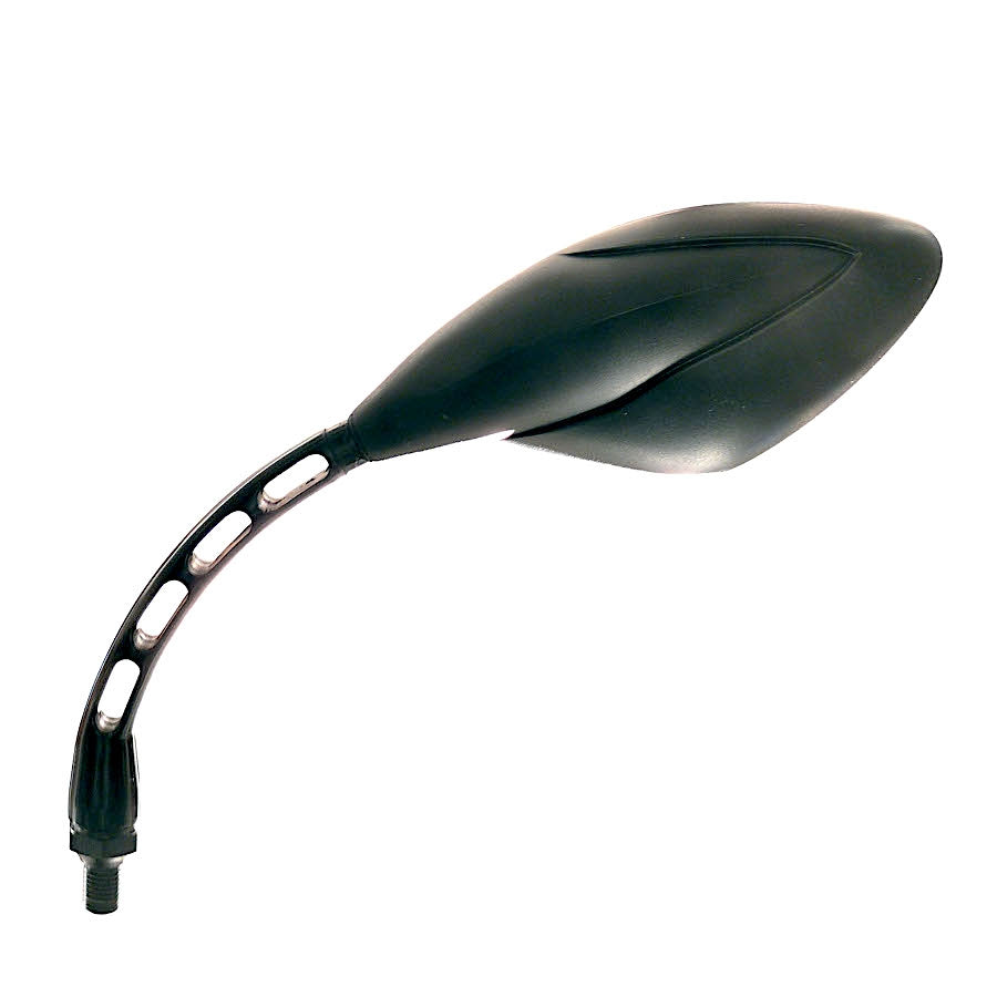 FAR UNIVERSAL HANDLEBAR RIGHT MIRROR RACING BLACK MOTORCYCLE MIRROR RIGHT