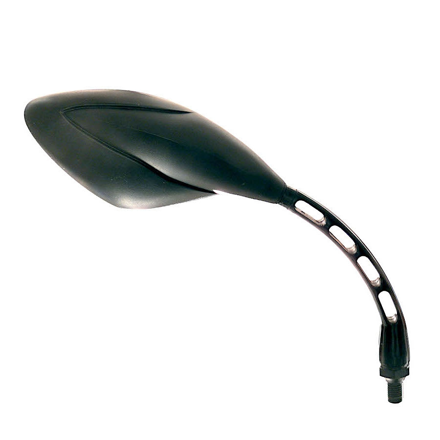 FAR RETROVISORE DESTRO UNIVERSALE A MANUBRIO RACING NERO SPECCHIETTO MOTO DX