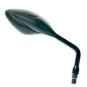 FAR RETROVISORE DESTRO UNIVERSALE A MANUBRIO RACING NERO SPECCHIETTO MOTO DX