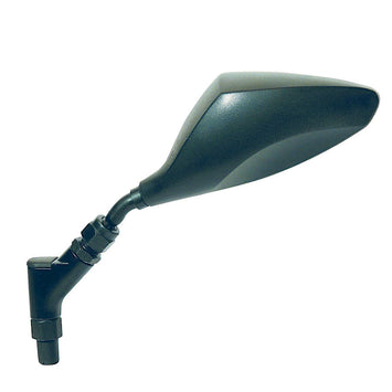 FAR UNIVERSAL RACING HANDLEBAR LEFT MIRROR MATT BLACK LEFT MIRROR