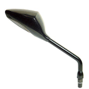 FAR RETROVISORE DESTRO UNIVERSALE A MANUBRIO RACING CARBON LOOK SPECCHIETTO DX