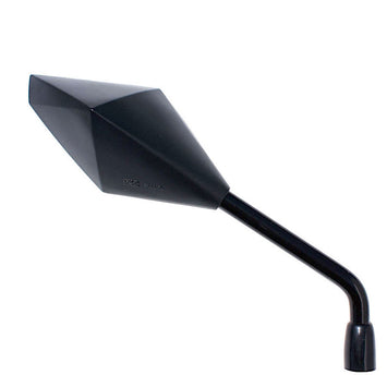 FAR UNIVERSAL MIRROR RIGHT HANDLEBAR RACING DX BLACK MOTORCYCLE