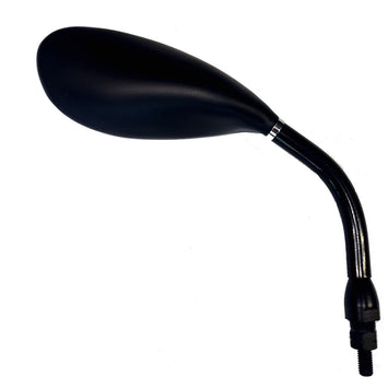 FAR UNIVERSAL MIRROR MOTORCYCLE RACING BLACK RIGHT HANDLEBAR SX MIRROR
